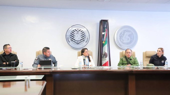 Gobernadora Tere Jiménez encabeza Operación permanente para garantizar la paz en el Estado