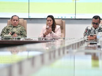 Gobernadora Tere Jiménez mantiene con aguascalentenses que andan fuera de Aguascalientes