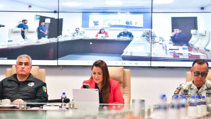Reunión con la Mesa de Seguridad para seguir manteniendo la Seguridad en Aguascalientes: TJE