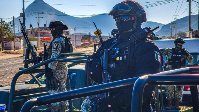 Operativo "La Fuerza del Gigante" con recorridos de vigilancia en las colonias de Aguascalientes
