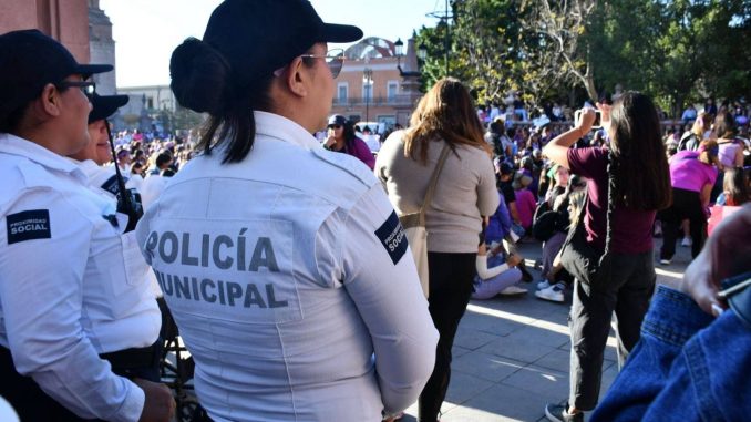 Policía Municipal implementará Operativo por Marcha del Día Internacional de la Mujer