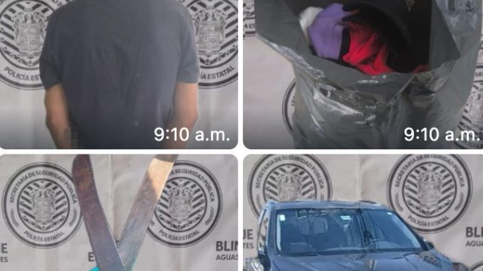 Policías Estatales de Aguascalientes detienen a presunto partícipe de robo con violencia en agravio de propietario de tienda de abarrotes en La Florida II