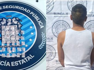 Policías Estatales detuvieron a sujeto en poder de 28 envoltorios con sustancia granulada al parecer cristal