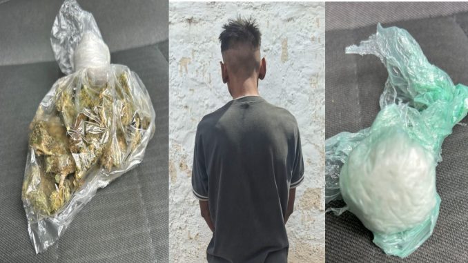 Policías Estatales detienen a presunto distribuidor de sustancias al parecer ilícitas en el Municipio de Jesús María