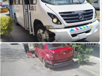 Policía Vial atiende chqoue contra vehículo estacionado en Fraccionamiento Fundadores