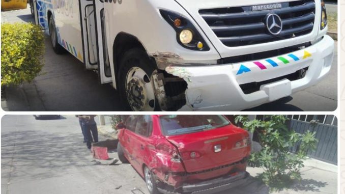 Policía Vial atiende chqoue contra vehículo estacionado en Fraccionamiento Fundadores