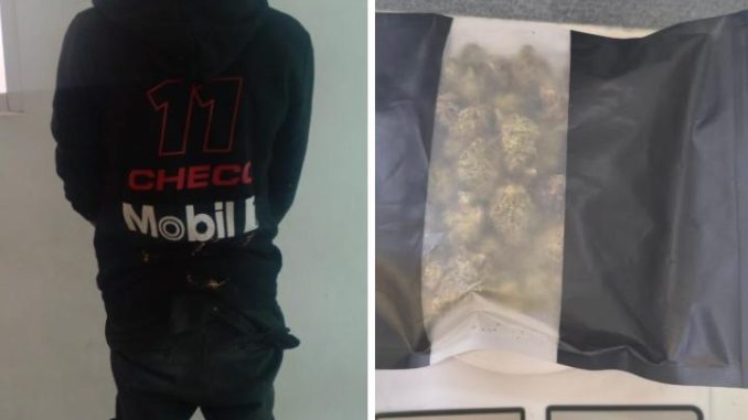Sujeto que portaba enervantes es detenido por la Policía Municipal en Misión de Santa Fe
