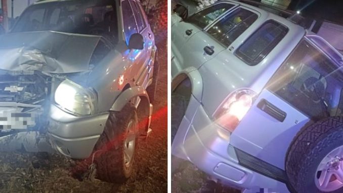 Policía Vial atiende choque contra palmera en Av. Aguascalientes