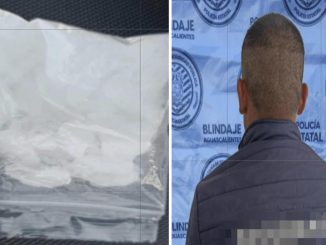 Uniformados de la Policía Estatal detienen a sujeto en poder de aproximadamente 24 gramos de sustancia granulada al parecer cristal