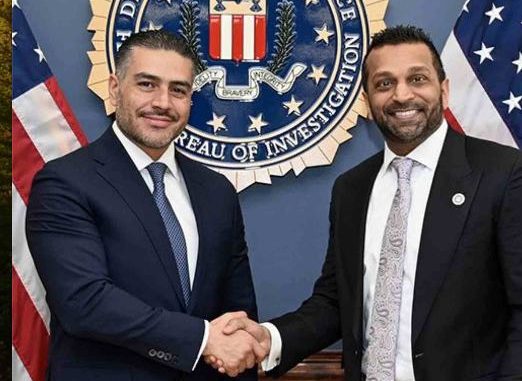 Omar García Harfuch se reúne con el director del FBI