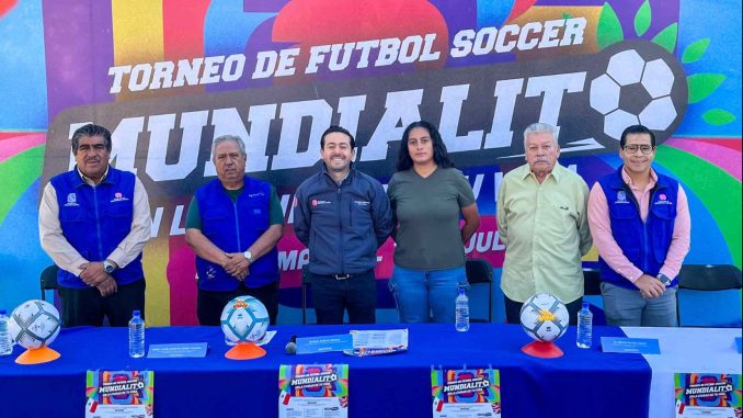 Presenta MuniAgs Convocatoria para el Torneo de fútbol "Mundialito en la Ciudad de tu Vida"