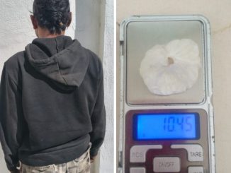 Detiene la Policía Municipal a hombre en posesión de sustancia ilícita en Villa Teresa