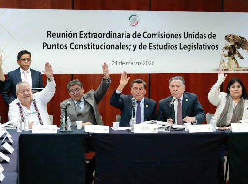 Comisión del Senado aprueban "Plan B" de la Reforma Electoral
