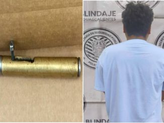 Policías Estatales detuvieron a sujeto en poder de un arma tipo pluma
