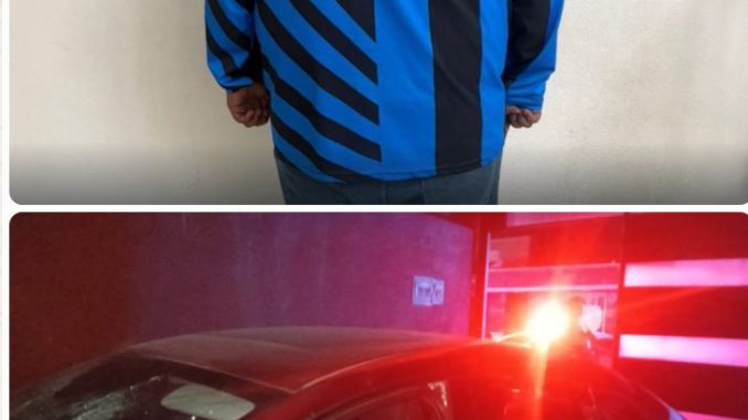 Sujeto señalado por violencia familiar es detenido por la Policía Municipal en Vistas del Sol