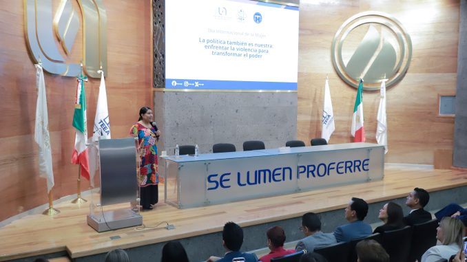 “La participación política rompe violencias”: Eufrosina Cruz impulsa la igualdad desde la UAA