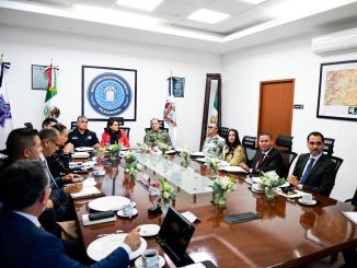 Gobernadora Tere Jiménez encabeza reunión de la Mesa de Seguridad para fortalecer estrategias en favor de la Paz