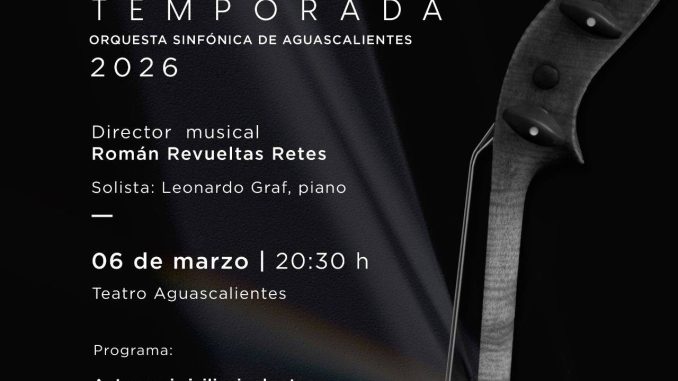 Concierto V de la Primera Temporada 2026 de la OSA