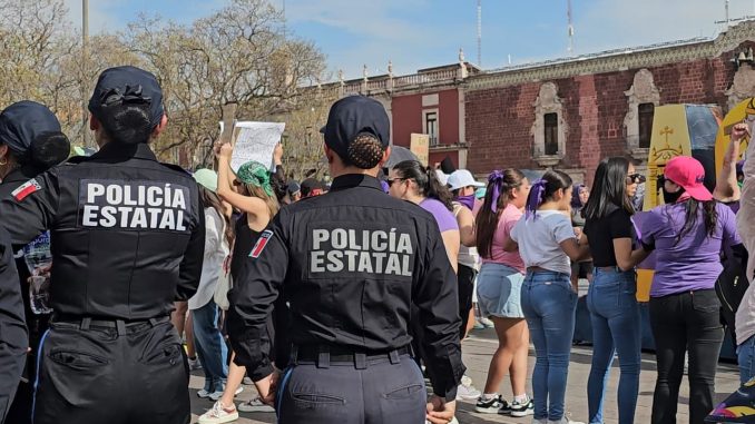 Se reporta saldo blanco tras Marcha del 8M en Aguascalientes
