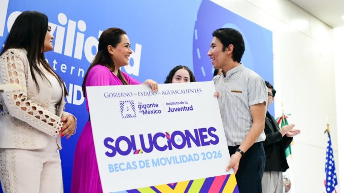 500 jóvenes cumplirán su sueño de viajar por el mundo gracias a las Becas de movilidad impulsadas por la Gobernadora Tere Jiménez
