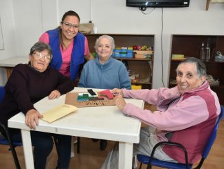 María del Socorro volvió a sonreír en la Estancia de día "Casa del Abuelo"