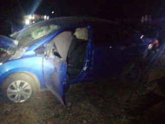 Se registró choque contra el tren durante la madrugada en La Guayana, del municipio de SFR, se desconoce si hubo personas lesionadas
