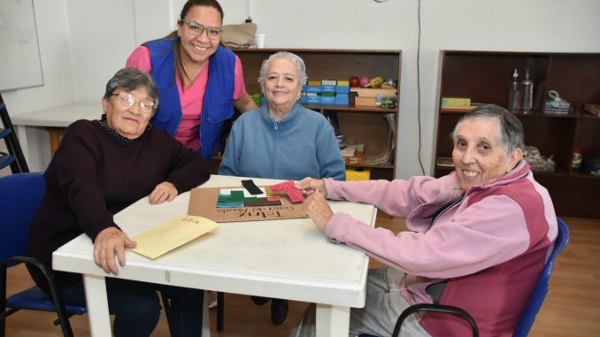 María del Socorro volvió a sonreír en la Estancia de día "Casa del Abuelo"