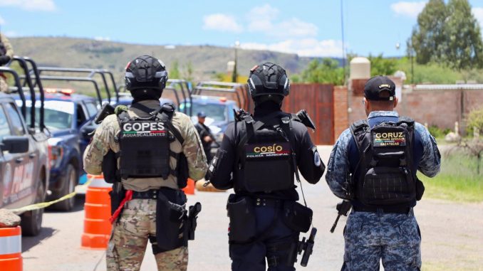 Secretaría de Seguridad Pública del Estado refuerza Operativo Blindaje Aguascalientes en la zona norte