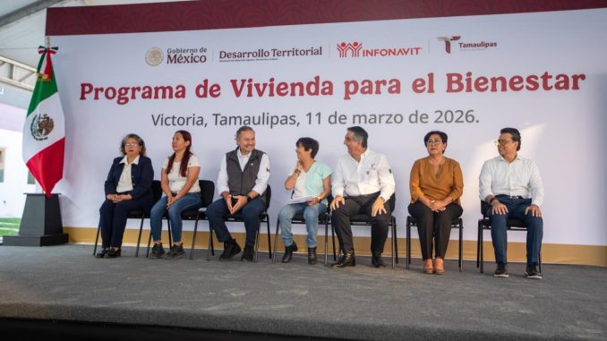 INFONAVIT entrega viviendas del Bienestar en Tamaulipas