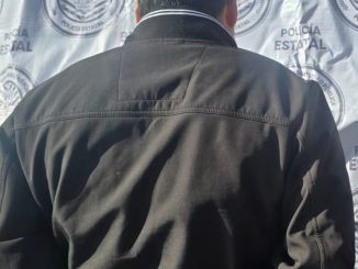 Policías Estatales en coordinación con Policías Preventivos del Municipio de Asientos detuvieron a un sujeto acusado de lesiones y violencia familiar en agravio de su esposa e hija