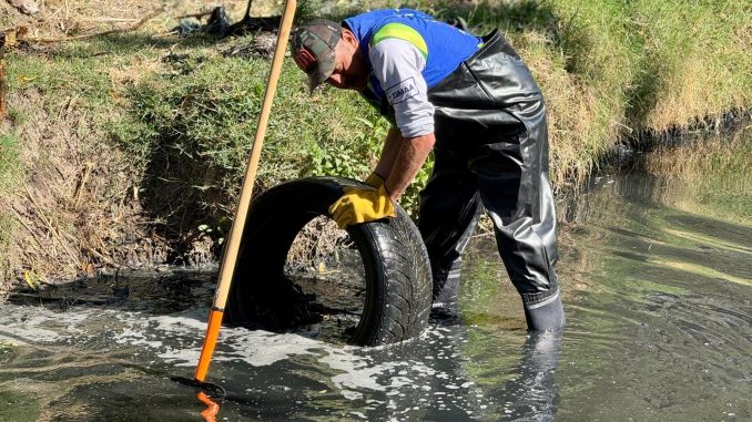 Retiran más de 700 toneladas de residuos en Jornadas de limpieza del Río San Pedro