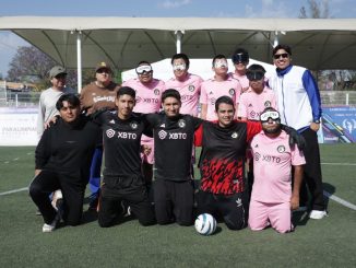 Equipo Guerreros Aguascalientes aseguró su lugar en la liguilla de la Liga Nacional de Fútbol 5 para Ciegos