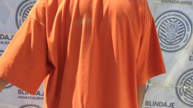 Policías Estatales y Municipales de Jesús María detienen a sujeto acusado por su pareja como presunto responsable de violencia de género