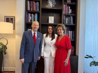 Gobernadora Tere Jiménez sostuvo una reunión con el Embajador de Estados Unidos en México, Ronald Douglas Johnson
