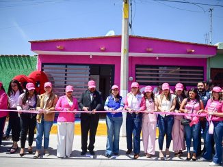 Gobernadora Tere Jiménez inaugura Casa Rosa en Cosío, un nuevo espacio de apoyo y crecimiento para las Mujeres