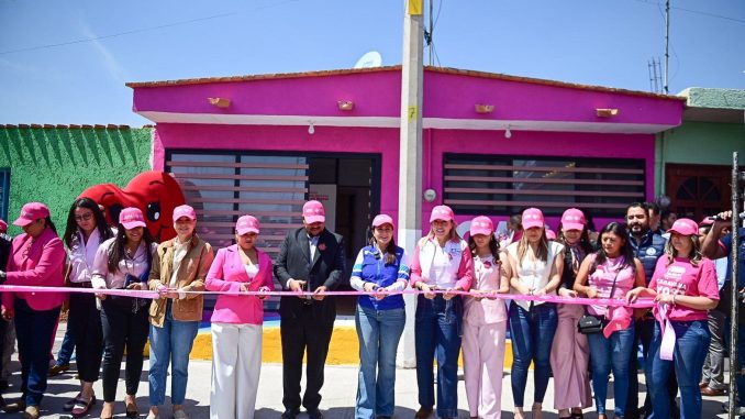 Gobernadora Tere Jiménez inaugura Casa Rosa en Cosío, un nuevo espacio de apoyo y crecimiento para las Mujeres