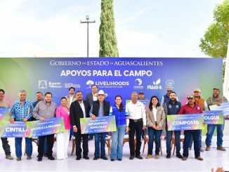 Gobernadora Tere Jiménez entrega apoyos al campo y refuerza desarrollo rural en Cosío