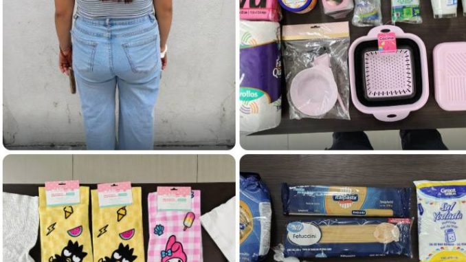 Mujer señalada de robo en tienda de autoservicio es detenida por la Policía Municipal