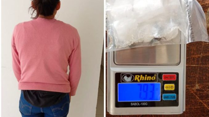Policía Municipal detiene a Mujer por delitos contra la salud en la colonia Nueva España