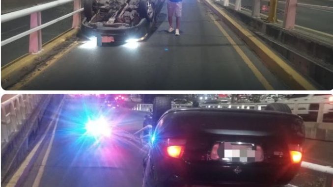 Policía Vial atiende volcadura en Av. Aguascalientes y Boulevar a Zacatecas
