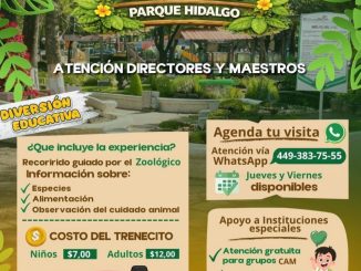 Fomenta Municipio de Aguascalientes educación ambiental con visitas escolares en el parque Hidalgo