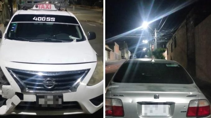 Policía Vial atiende choque por alcance en VNSA