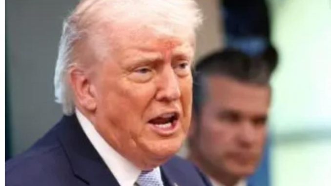 Trump accede a detener ataques contra Irán por dos semanas
