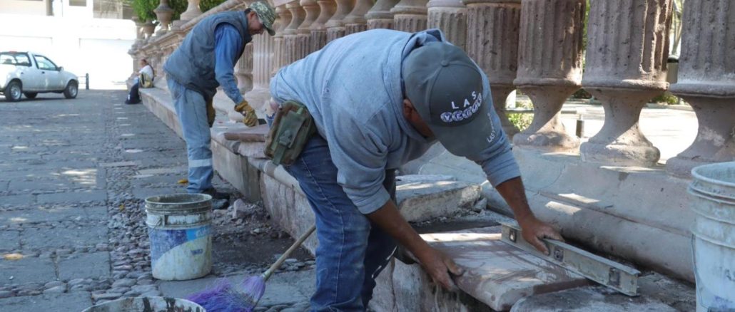 Municipio de Aguascalientes realiza rehabilitación integral del Jardín de San Marcos