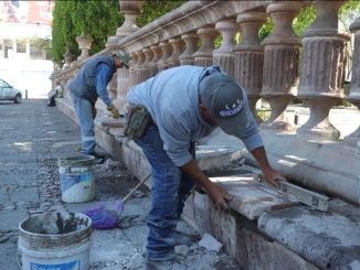 Municipio de Aguascalientes realiza rehabilitación integral del Jardín de San Marcos