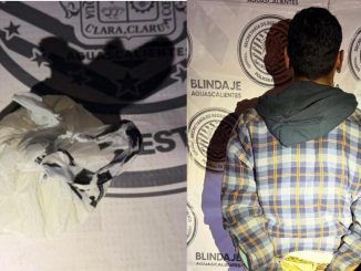 Policías Estatales detuvieron a sujeto en poder de sustancia granulada en el Municipio de SFR