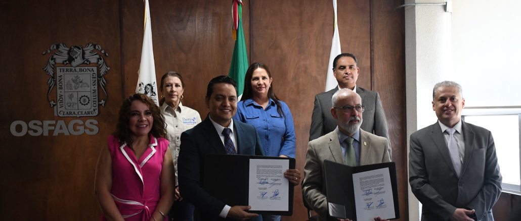 Firman Convenio de colaboración Congreso de Aguascalientes, OSFAGS, IEA y la UAA