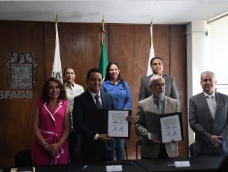 Firman Convenio de colaboración Congreso de Aguascalientes, OSFAGS, IEA y la UAA