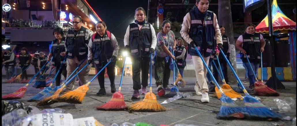 Encabeza Leo Montañez primer Operativo de limpieza del perímetro ferial de la FNSM 2026