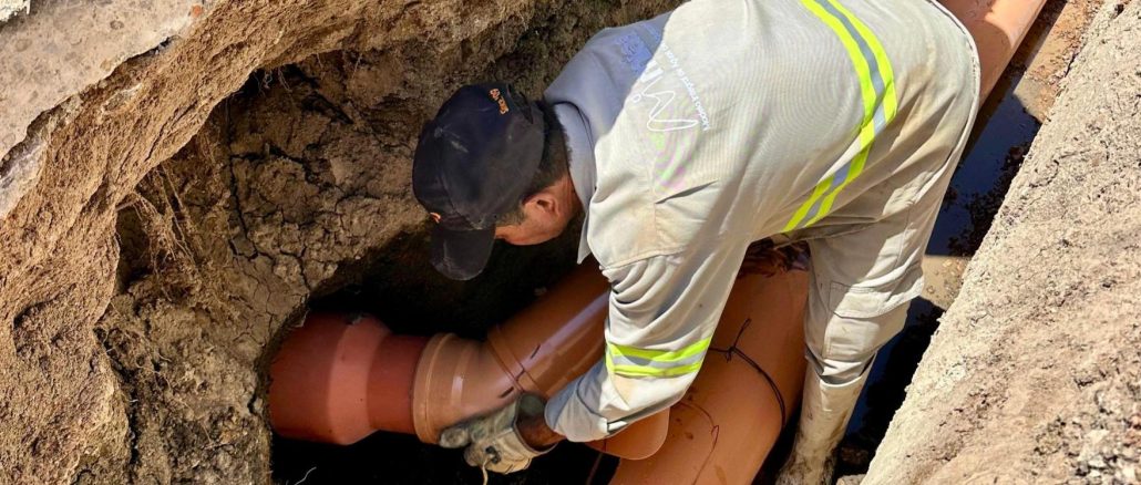 Fortalece Leo Montañez infraestructura sanitaria en la colonia San Marcos